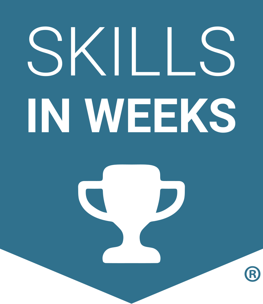 Skills in weeks icon logo