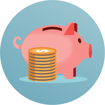 Average cost icon