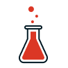 Lab flask icon