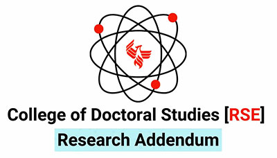 College of Doctoral Studies [RSE] Research Addendum