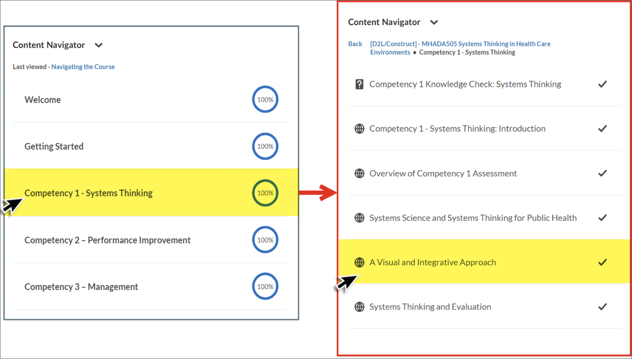 Content Navigator