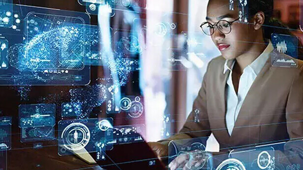 article cover image of woman with colored shapes overlaid on her face