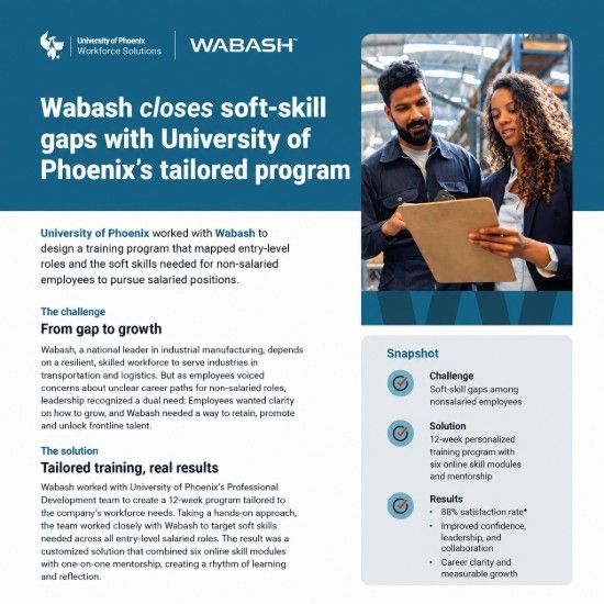 University of Phoenix and Wabash case study